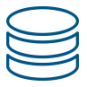 Database Icon Blue