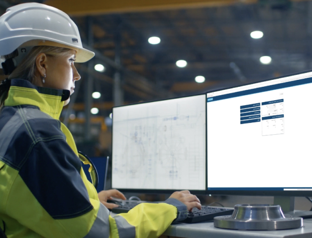 Laboratory using construction materials testing software